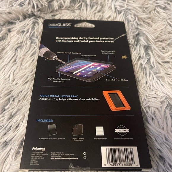 Duraglass Screen Protector, BLU View 3 - Picture 3 of 4